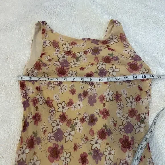 Faith Love Passion Womens Purple Floral Dress Sz 6 Y2K Whimsigoth Cottage Core - Picture 4 of 7